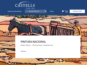 'subastascastells.com' screenshot