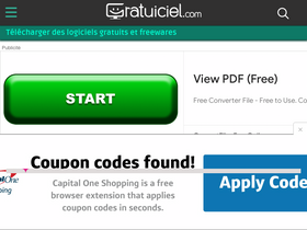 'logiciels.gratuiciel.com' screenshot