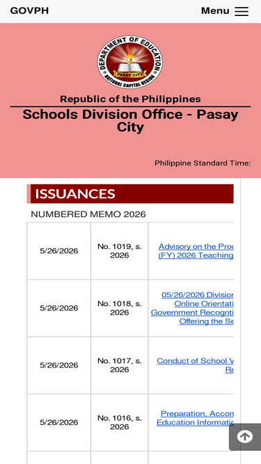 depedpasay.ph