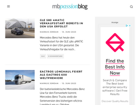 'mbpassion.de' screenshot