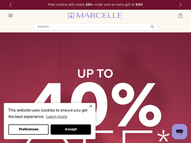 Marcelle website screenshot