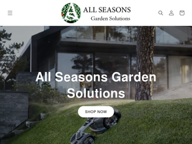 allseasonslandscaping.net.au homepage screenshot