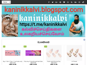 'kaninikkalvi.blogspot.com' screenshot