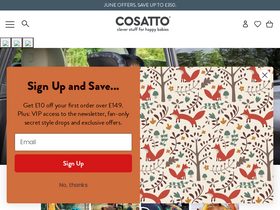 'cosatto.com' screenshot
