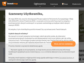 'investmap.pl' screenshot