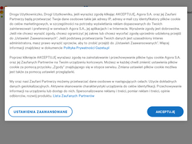 'konto.gazeta.pl' screenshot