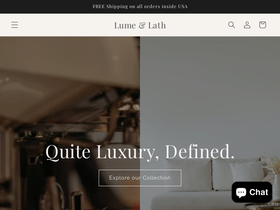 Lume & Lath website screenshot