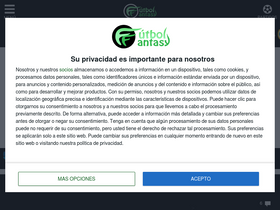 'futbolfantasy.com' screenshot