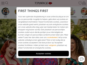 'topvintage.nl' screenshot
