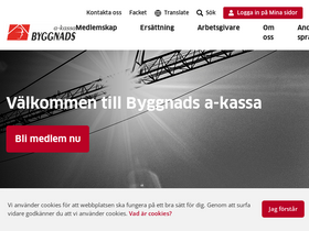 'byggnadsakassa.se' screenshot
