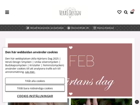 verasdesign.se homepage screenshot