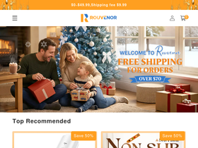 Rouvenor homepage screenshot