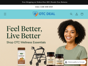 OTC DEAL homepage screenshot