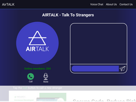 'airtalk.live' screenshot