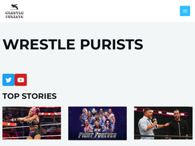 'wrestlepurists.com' screenshot