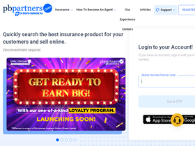 'pbpartners.com' screenshot