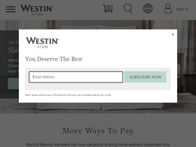 'westinstore.com' screenshot