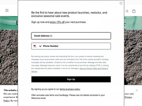 'tibi.com' screenshot