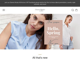 dannanicole.com homepage screenshot