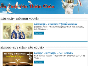 'dauantinhyeuthienchua.com' screenshot