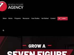 'sevenfigureagency.com' screenshot