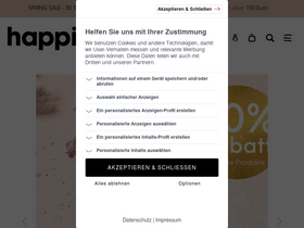 'happinez.de' screenshot