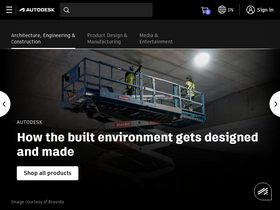 'autodesk.in' screenshot