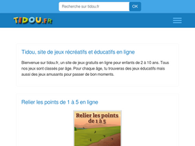'tidou.fr' screenshot