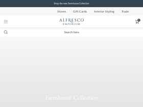 alfrescoemporium.com homepage screenshot