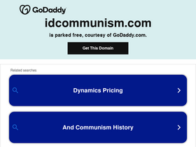 'idcommunism.com' screenshot