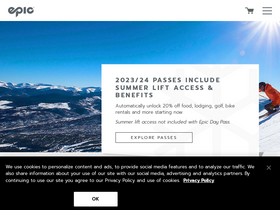 'snow.com' screenshot