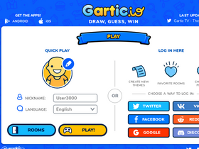 Jogo Gartic.io no Jogos 360