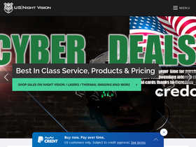 'usnightvision.com' screenshot