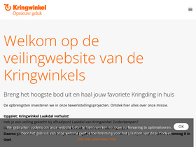 'uwkringding.be' screenshot