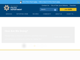 'sjpd.org' screenshot