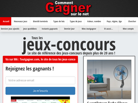 'toutgagner.com' screenshot