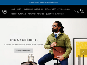 's-gents.com' screenshot