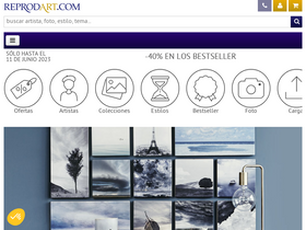 'reprodart.com' screenshot