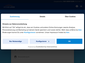 'ab-in-den-urlaub.de' screenshot