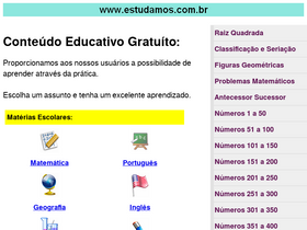 'estudamos.com.br' screenshot