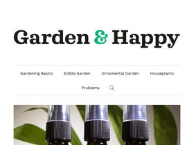 'gardenandhappy.com' screenshot