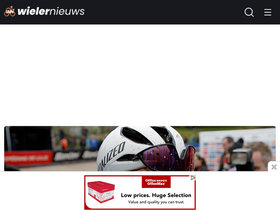 'wielernieuws.be' screenshot