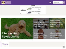 'clubeparacachorros.com.br' screenshot