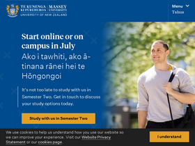 'geoinformatics.massey.ac.nz' screenshot