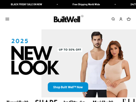 builtwellofficial.com homepage screenshot
