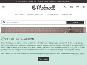 'photowall.com' screenshot