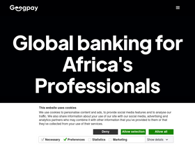 'geegpay.africa' screenshot