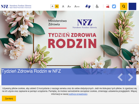 'nfz-katowice.pl' screenshot