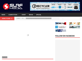 'surfmedia.jp' screenshot