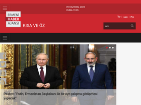 'ermenihaber.am' screenshot